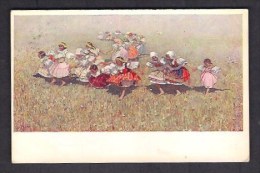 130823 / Artist Joza Uprka - Tschechische Bauernmädchen Beim Tanz Auf Dem Feld 1912 KOLIN 2 - R. FENCL, HODONIN - Non Classificati
