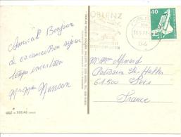 N°Y&T 462   KOBLENZ      Vers   FRANCE  Le   11 MAI 1977 (2 SCANS) - Covers & Documents