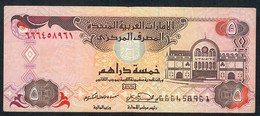 U.A.E.  P19d   5  DIRHAMS   2007     VF   NO P.h. ! - United Arab Emirates