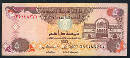 U.A.E.  P19e   5  DIRHAMS   2009     VF   NO P.h. ! - Emiratos Arabes Unidos