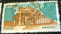 India 1994 Sanchi Stupa 5.00 - Used - Gebraucht