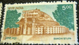 India 1994 Sanchi Stupa 5.00 - Used - Gebruikt