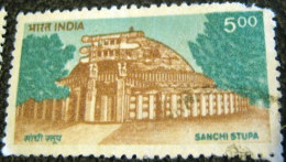 India 1994 Sanchi Stupa 5.00 - Used - Gebraucht