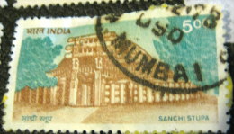 India 1994 Sanchi Stupa 5.00 - Used - Gebraucht