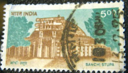 India 1994 Sanchi Stupa 5.00 - Used - Gebraucht