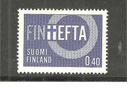 SFMi.Nr.619/  FINNLAND - EFTA 1967 ** - Neufs