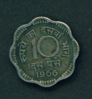 INDIA - 1966 10p Circ. - India