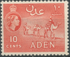 Aden  Coronation Issue 1953-59  10 Cents. - Aden (1854-1963)