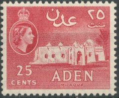 Aden  Coronation Issue 1953-59  25 Cents. - Aden (1854-1963)