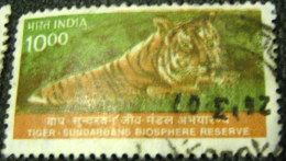 India 2000 Tiger Sundarbans Biosphere Reserve 10.00 - Used - Gebruikt