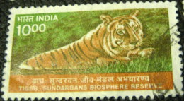 India 2000 Tiger Sundarbans Biosphere Reserve 10.00 - Used - Oblitérés