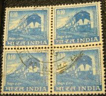 India 1965 Electric Locomotive 0.10 X4 - Used - Oblitérés