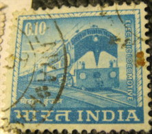 India 1965 Electric Locomotive 0.10 - Used - Oblitérés