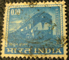 India 1965 Electric Locomotive 0.10 - Used - Oblitérés