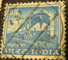 India 1965 Electric Locomotive 0.10 - Used - Oblitérés