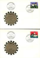 Schweiz / Switzerland - Mi-Nr 1156/1159 Sonderstempel / Special Cancellation (s405) - Lettres & Documents