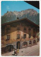 - MITTENWALD. - Hotel-Gasthof Alpenrose, Bes. Familie Zunterer - Stamp - Scan Verso - - Mittenwald