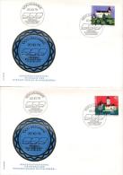 Schweiz / Switzerland - Mi-Nr 1156/1159 Sonderstempel / Special Cancellation (s406) - Cartas & Documentos