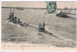 LE LUTIN - Sous-marin Perdu à Bizerte, Le16 Octobre 1906 - Submarines