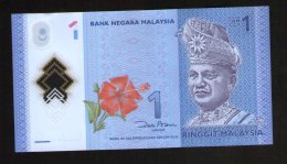 Billet De Banque Nota Banknote Bill 1 Ringgit Malaisie - Maleisië