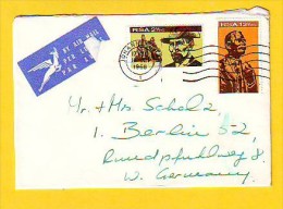 Old Letter - South Africa - Airmail