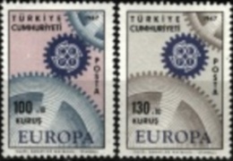 1967 - Turchia 1829/30 Europa ---- - Unused Stamps