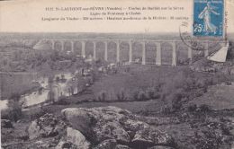 Cp , 85 , SAINT-LAURENT-sur-SÈVRE , Viaduc De Barbin , Sur La Sèvre , Ligne De Fontenay à Cholet - Other & Unclassified
