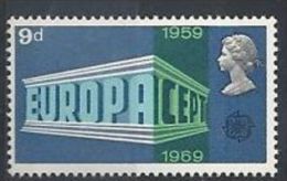1969 - Gran Bretagna 562 Europa ---- - Unused Stamps