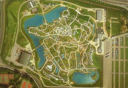 ELANCOURT (78) Parc France Miniature Vue Aérienne Carte Géograhique : France Reconstituée (RARE Cf Détails 2scan) MT799 - Elancourt
