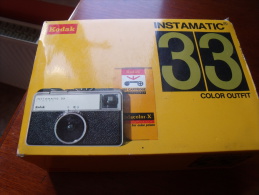 Appareil Photo KODAK Instamatic 33 COLOR OUTFIT - Cámaras Fotográficas