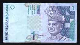 Billet De Banque Nota Banknote Bill 1 Satu Ringgit Malaisie - Malaysie