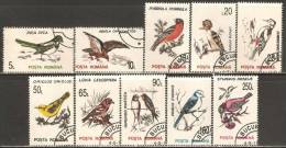 Romania 1993 Mi# 4875-4884 X Used - No Wmk. - Birds - Usati