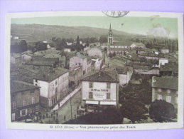 CPA Anse (69) - Vue Panoramique Vue Des Tours - Anse