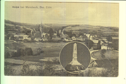 5222 MORSBACH - HOLPE, Ortsansicht & Kriegerdenkmal - Gummersbach