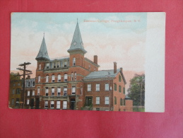 - New York > Poughkeepsie  Eastman College  Not Mailed    Ref 1031 - Syracuse