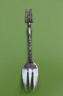 Cuillère (fourchette) De Collection "Cathédrale De Reims" Cuiller (Fork) - Spoon - Marne - Champagne - Cuillers