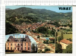 VINAY  Et  Ses  Châteaux  -  3 Vues  :  Vue Générale -  MONTVINAY - LA BLACHE - Vinay
