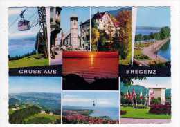 Carte Postale GRUSS AUS BREGENZ  1964 AUTRICHE Multie Vues - Bregenz