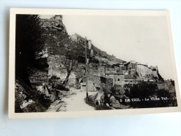 Carte Postale Ancienne : LE TEIL : Le Vieux Teil - Le Teil