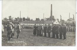 SAINT LOUIS - En Souvenir De La Décoration D'une Famille Alsacienne - 15 Juin 1919 - CARTE PHOTO - Saint Louis