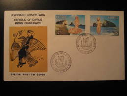 CYPRUS 1979 Mythology Nude Fdc Cover - Mythology