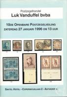 1996 - VANDUFFEL Bvba - Catalogus/Catalogue/Katalog - 10 - Cataloghi Di Case D'aste