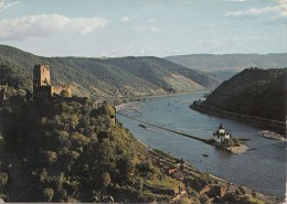 ZS45497 Kaub Burg Gutenfels Und Die Pfalz Im Rhein    2 Scans - Kaub