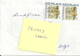 Nederland 2011 Zwolle >> België / Oiseau Vogel Bird Grutto - Storia Postale