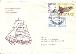 Sverige Sweden / MS Peter Pan Travemunde - Trelleborg 1993 - Covers & Documents