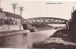 Cpa Arieux, Le Pont De Fer - Arleux