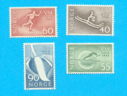 NORGE NORVEGE SPORT SKI OSLO 1966 / MNH** / AD 87 - Ongebruikt