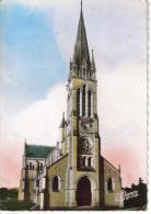 CPSM FAYL BILLOT (Haute Marne) - L'église Notre Dame - Fayl-Billot