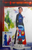 Vietnam: Costume, Long Dress, Vietnamese Woman - 2012 - 04 Completed MC - Unclassified