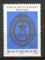 HUNGARY - 1992. Piarist Order In Hungary, 350th Anniversary  MNH! Mi 4182 - Ungebraucht